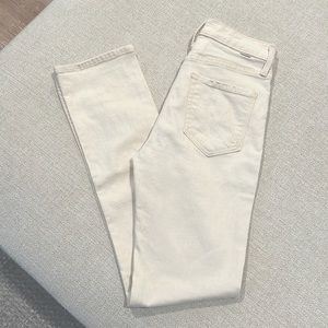 MOTHER jeans. High Waisted Rider Skimp cut, Act Natural color. Worn twice.